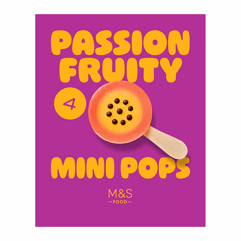 M&S Passion Fruity Mini Pops