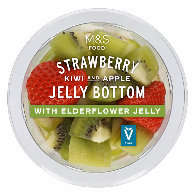 M&S Strawberry, Kiwi and Apple Jelly Bottom