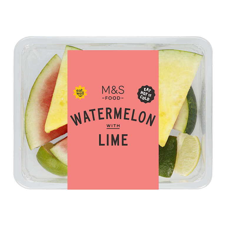 M&S Watermelon Wedges with Lime
