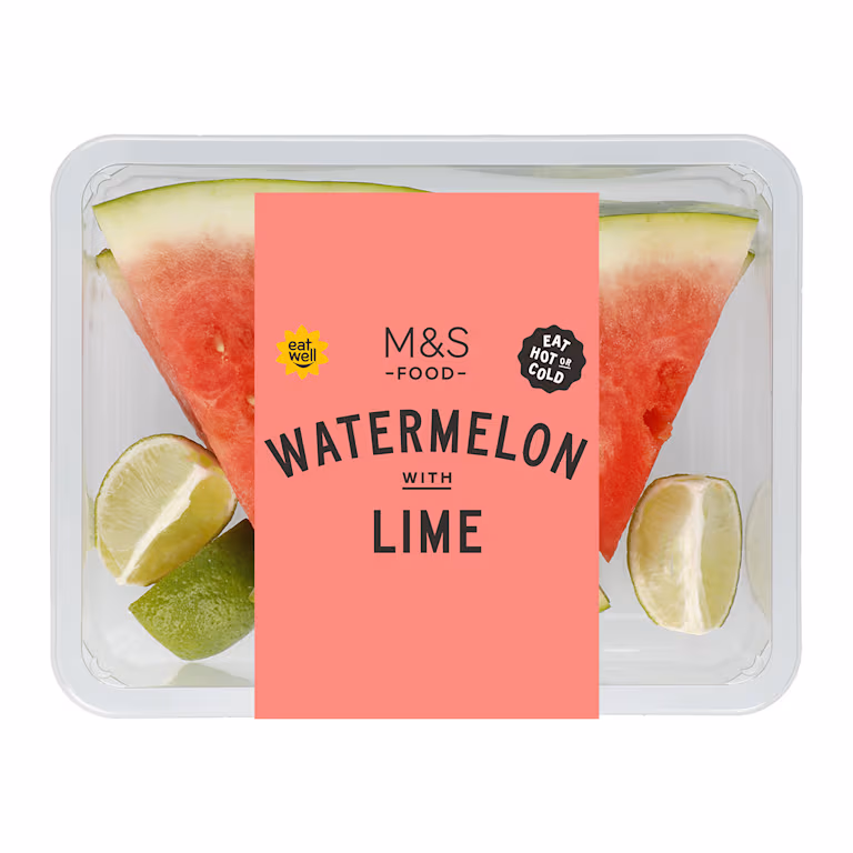 M&S Watermelon Wedges with Lime