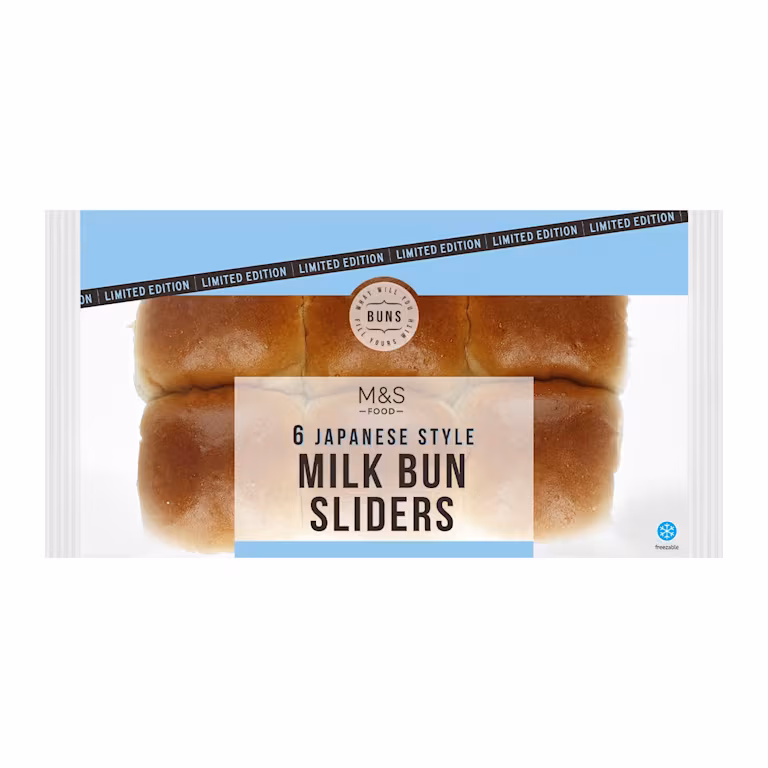 M&S Japanese Style Milk Bun Sliders