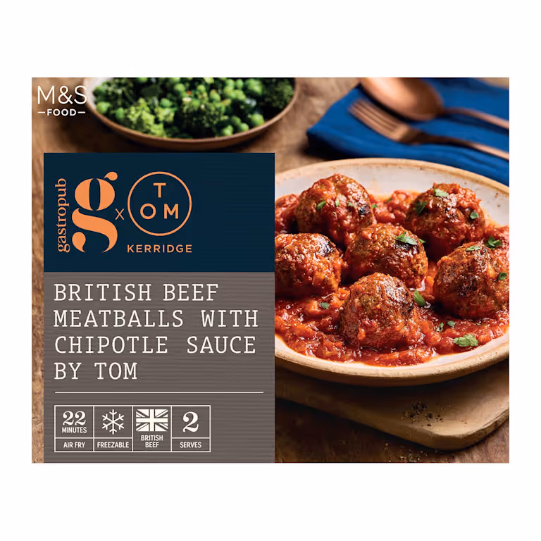 M&S Gastropub British Beef Meatballs with Chipotle Sauce by Tom