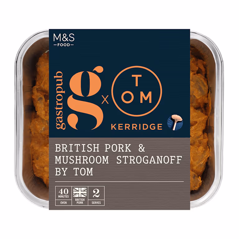 M&S Gastropub British Pork and Mushroom Stroganoff by Tom