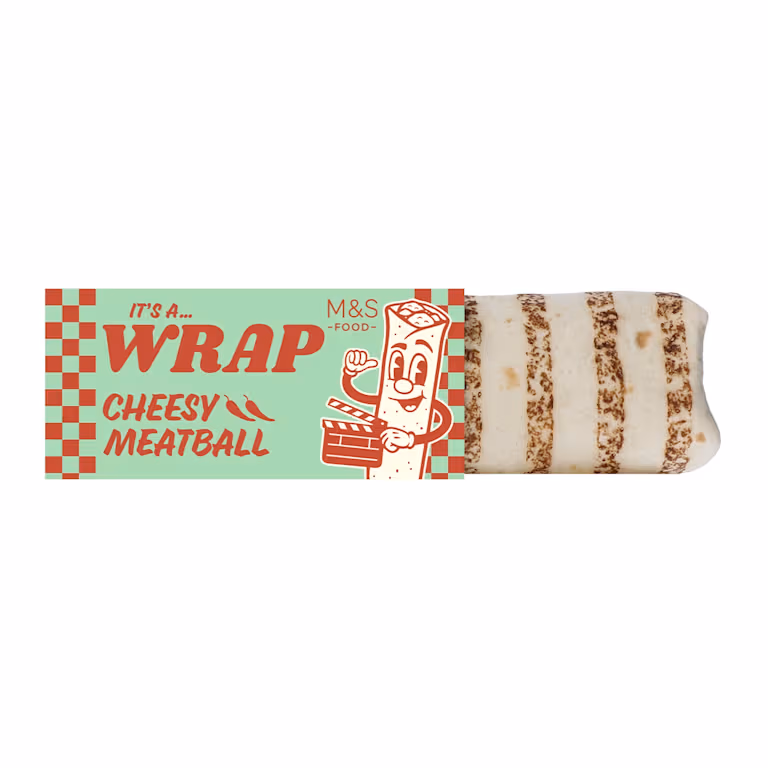 M&S It's A Wrap Cheesy Meatball
