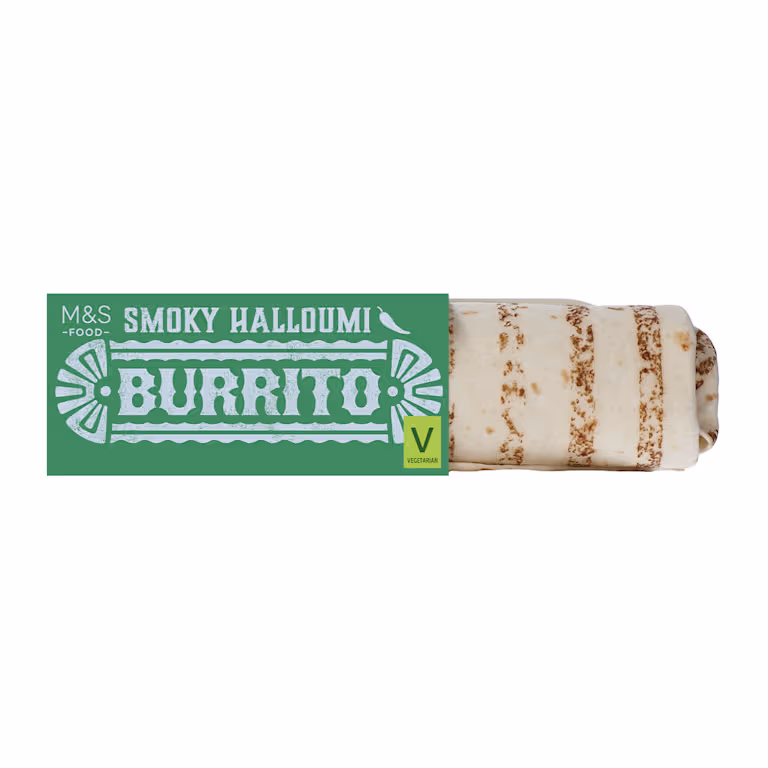 M&S Smoky Halloumi Burrito
