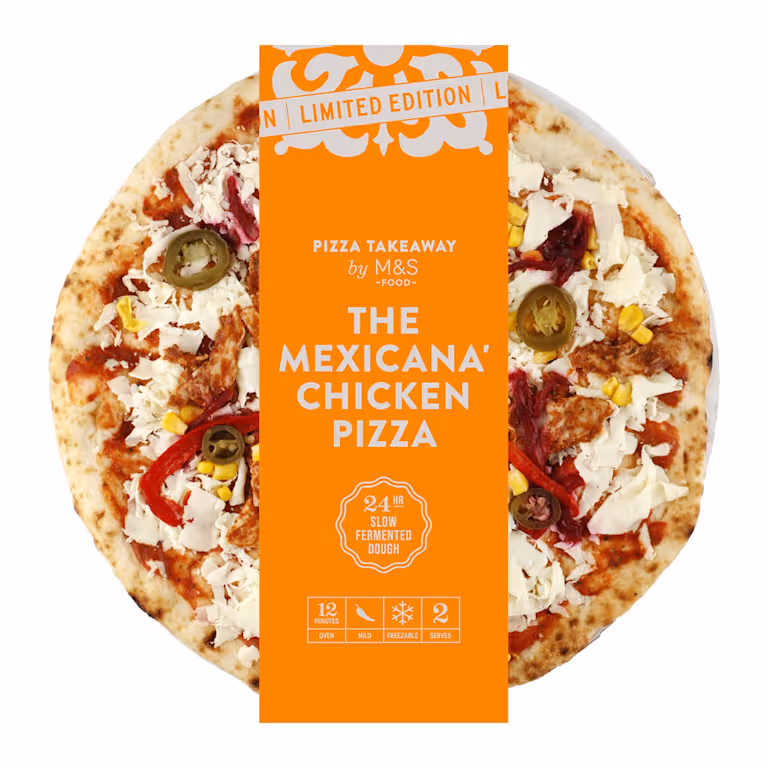 M&S The Mexicana' Chicken Pizza