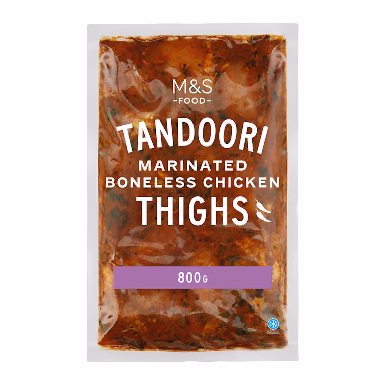 M&S Tandoori Marinated Boneless Chicken Thighs