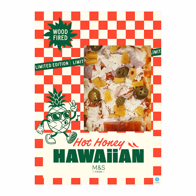 M&S Hot Honey Hawaiian Pizza