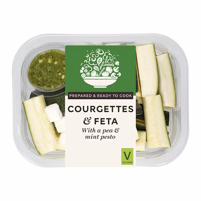 M&S Courgettes and Feta