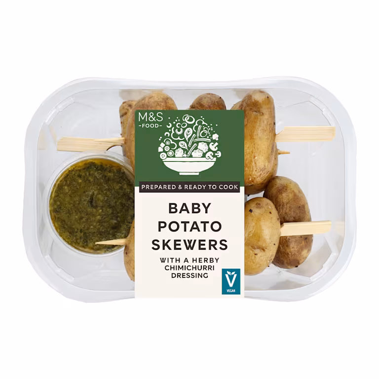 M&S Baby Potato Skewers