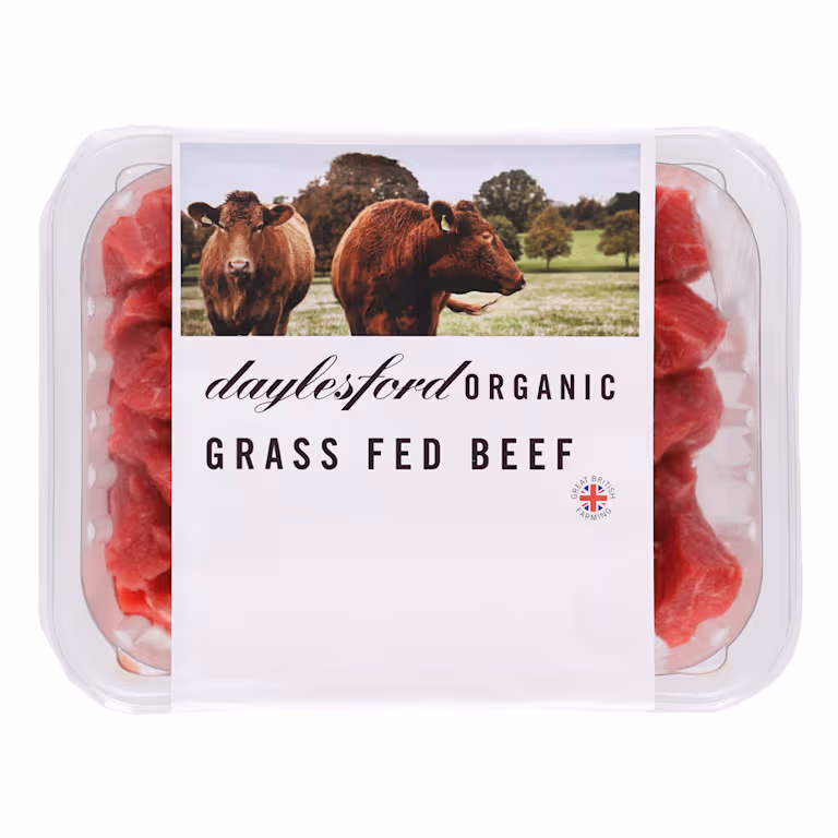 M&S Daylesford Organic Beef Diced Braising