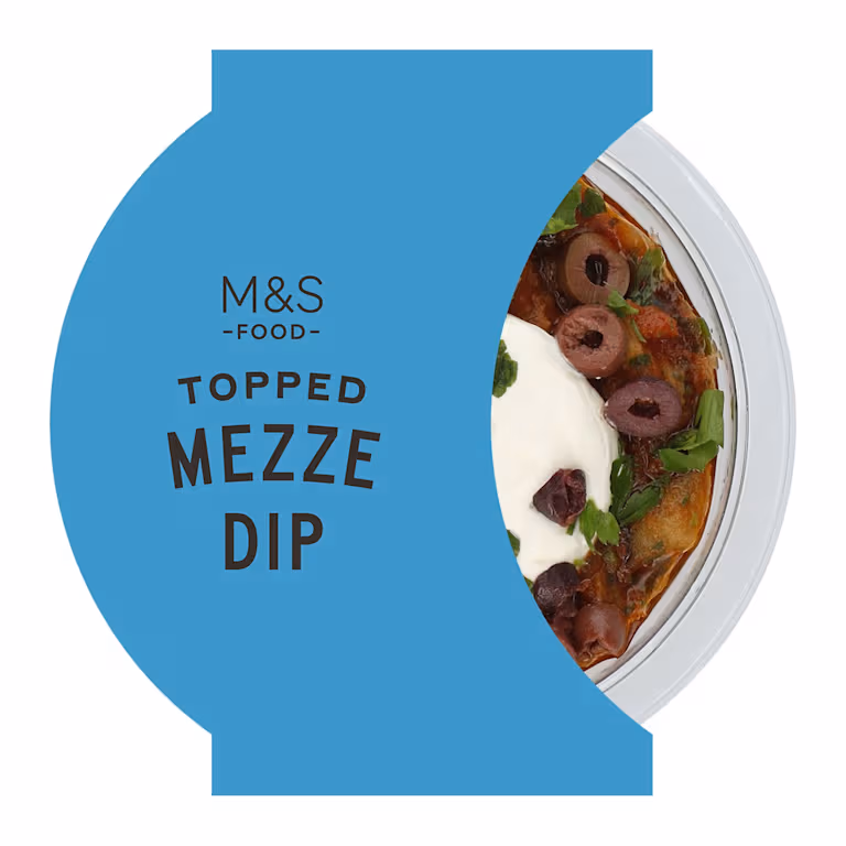 M&S Topped Mezze Dip