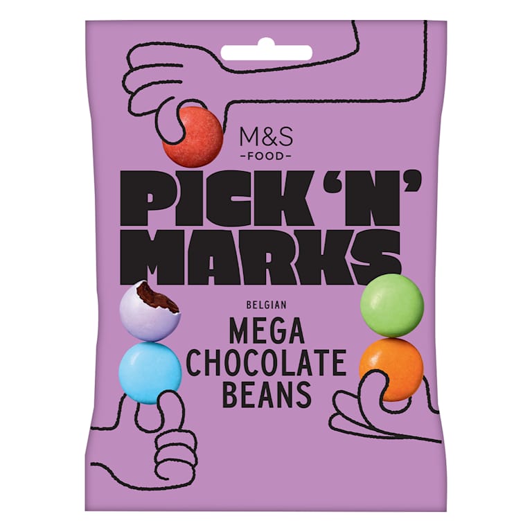 M&S Pick 'n' Marks Belgian Mega Chocolate Beans