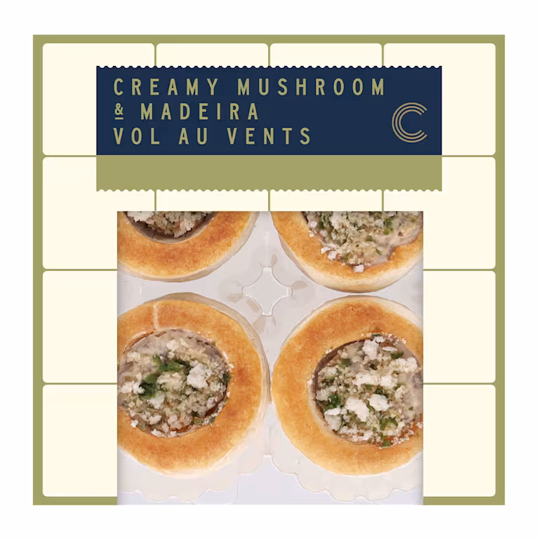 M&S Collection Creamy Mushroom and Madeira Vol Au Vents