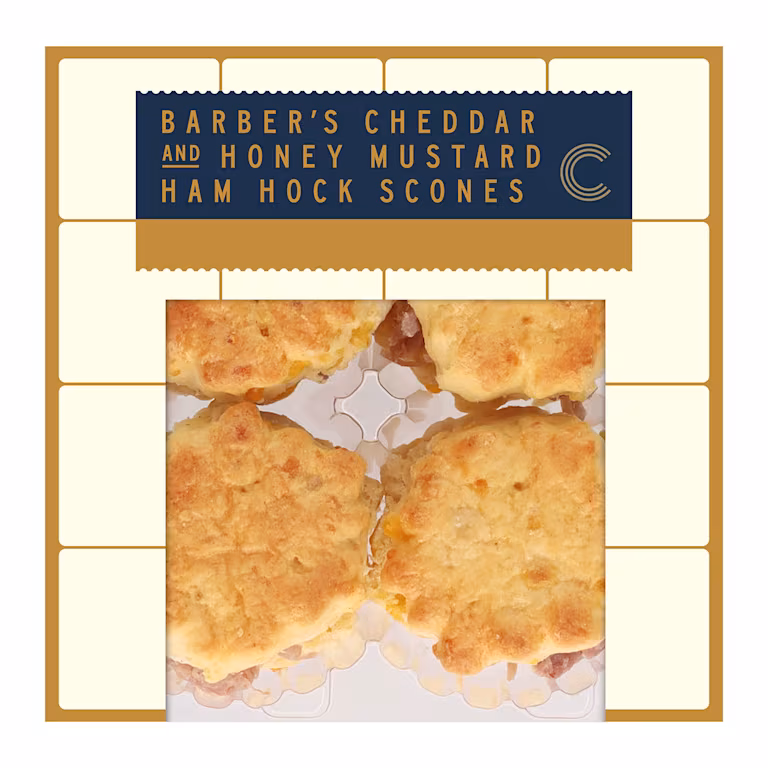 M&S Collection Barber's Cheddar & Honey Mustard Ham Hock Scones