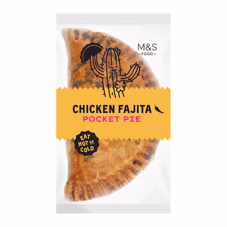 M&S Chicken Fajita Pocket Pie