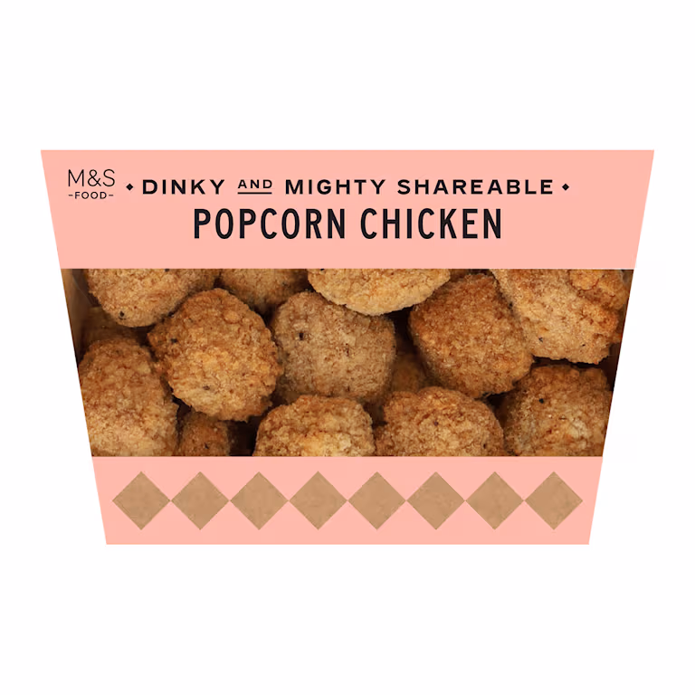M&S Dinky and Mighty Shareable Popcorn Chicken