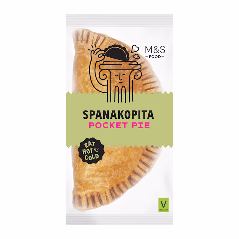M&S Spanakopita Pocket Pie