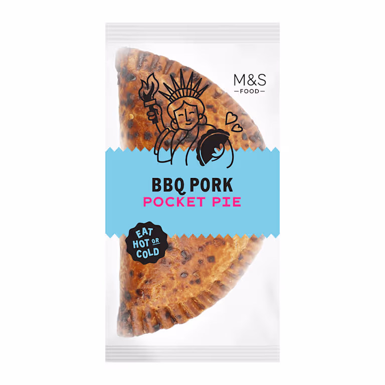 M&S BBQ Pork Pocket Pie