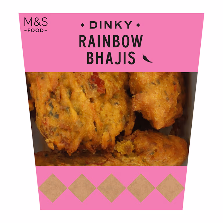 M&S Dinky Rainbow Bhajis