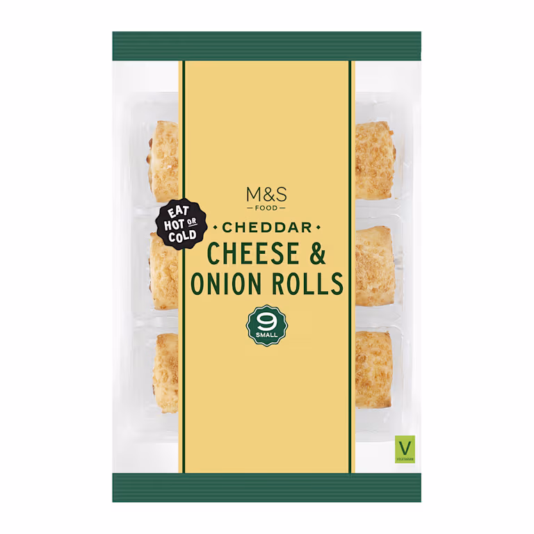 M&S Cheddar Cheese and Onion Rolls