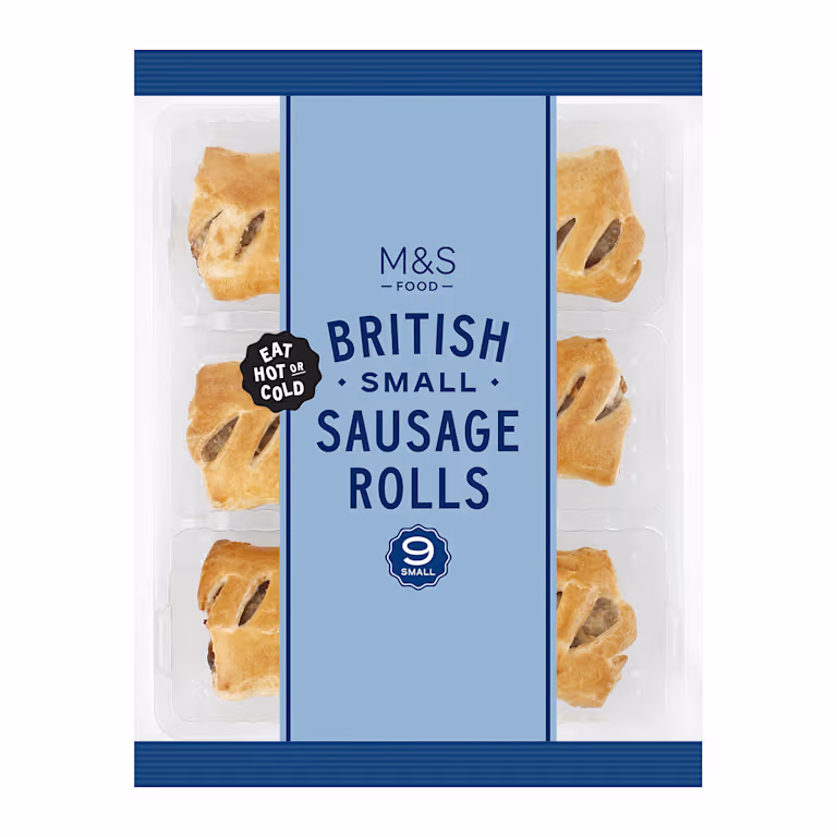 M&S British Small Sausage Rolls