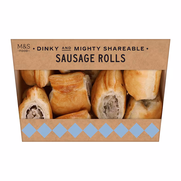 M&S Dinky and Mighty Shareable Sausage Rolls