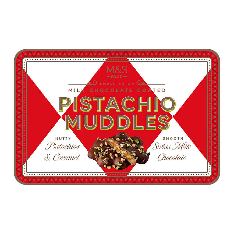 M&S Milk Chocolate Coated Pistachio Muddles