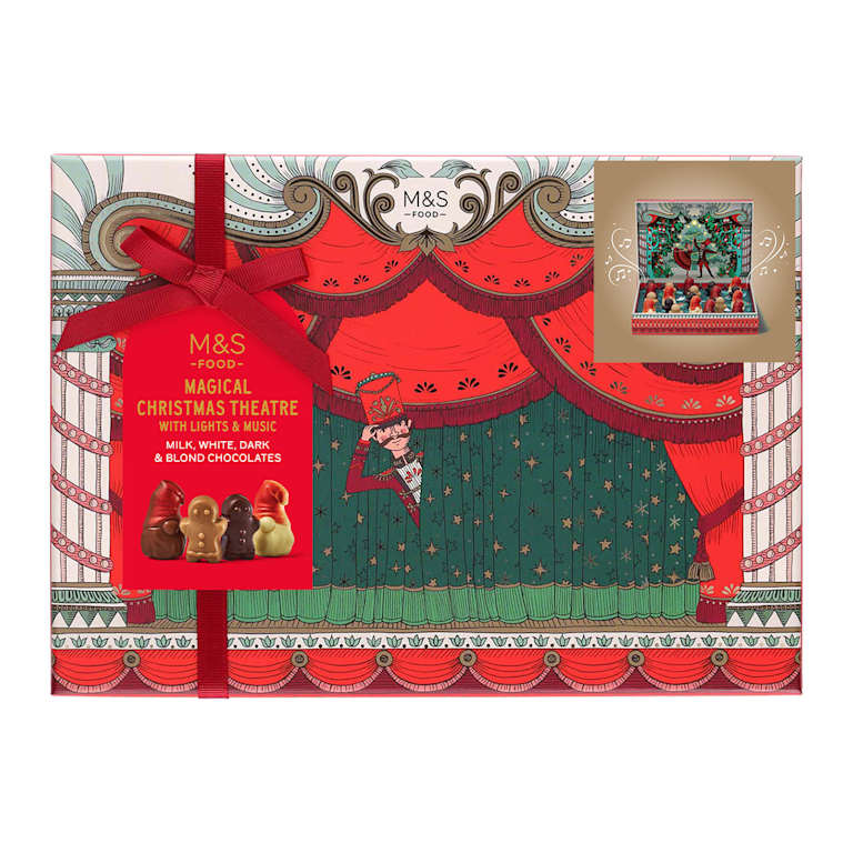 M&S Magical Christmas Theatre with Lights and Music