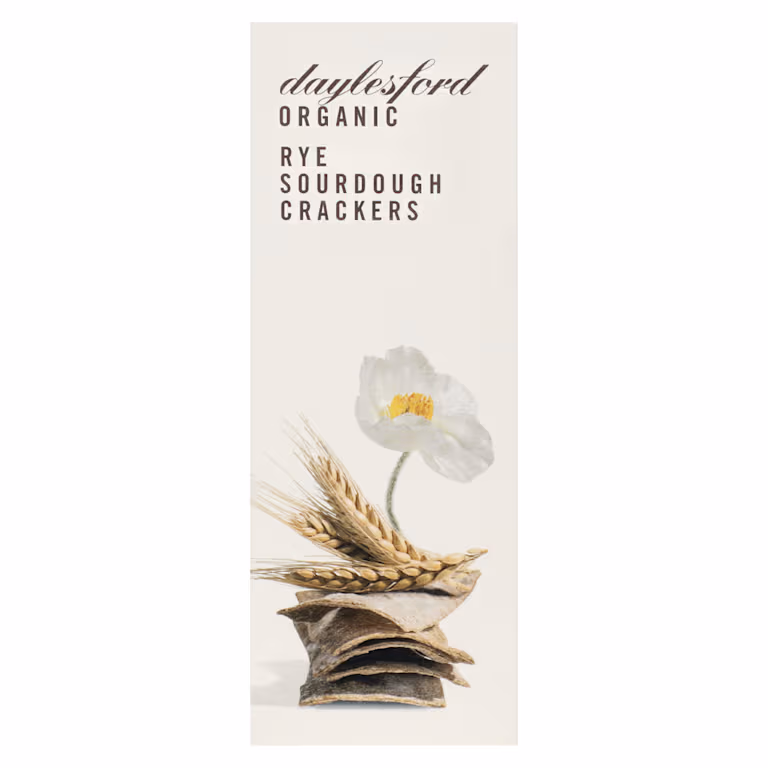 M&S Daylesford Organic Rye Sourdough Crackers