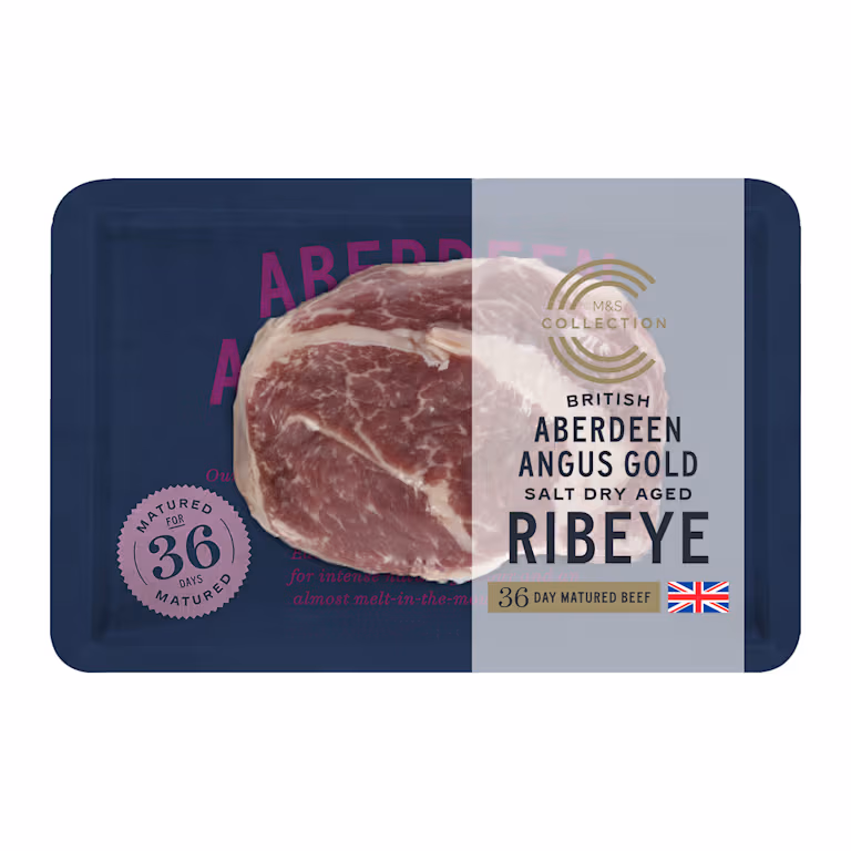 M&S Collection British Aberdeen Angus Gold Ribeye Steak