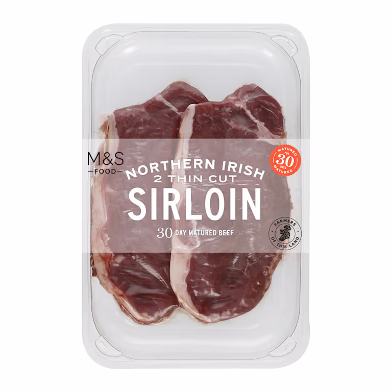 M&S Northern Irish Thin Cut Sirloin