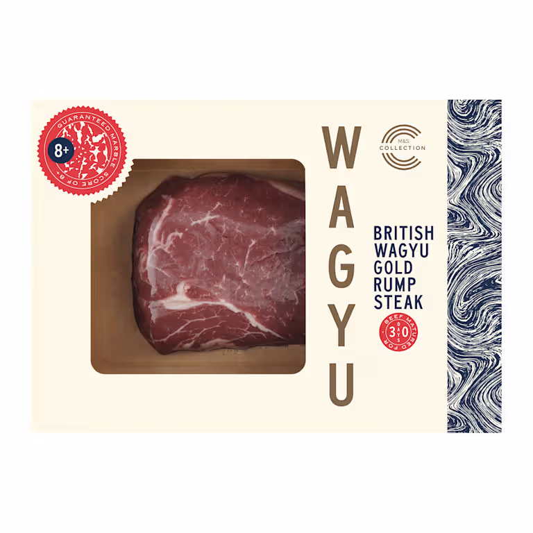 M&S Collection British Wagyu Gold Rump Steak
