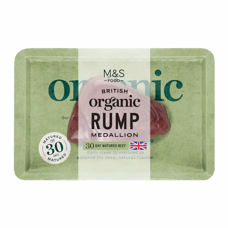 M&S British Organic Rump Medallions