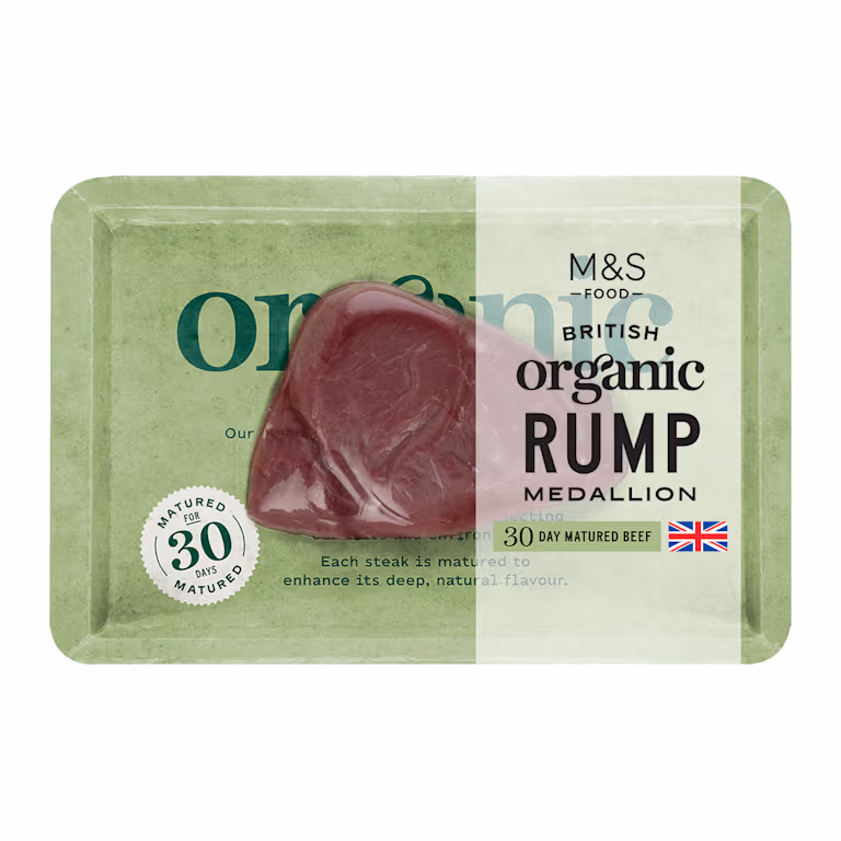 M&S British Organic Rump Medallions