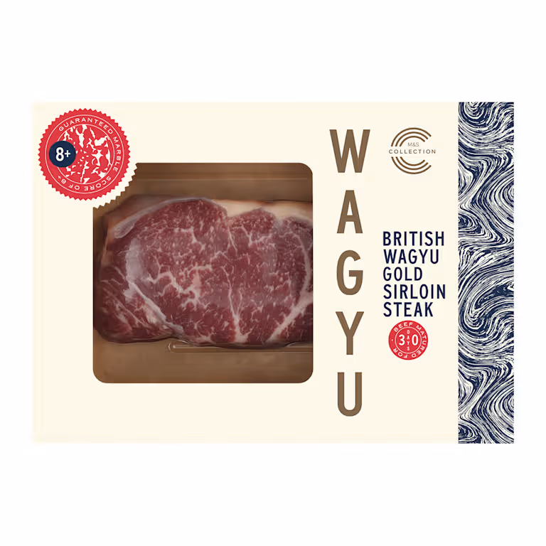M&S Collection British Wagyu Gold Sirloin Steak