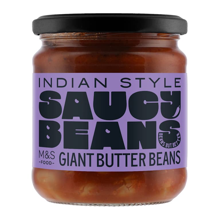 M&S Indian Style Saucy Beans
