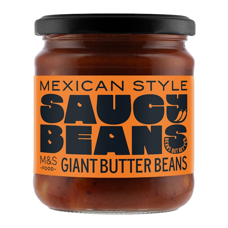 M&S Mexican Style Saucy Giant Butter Beans
