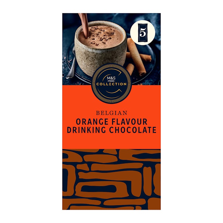 M&S Collection Belgian Orange Flavour Drinking Chocolate