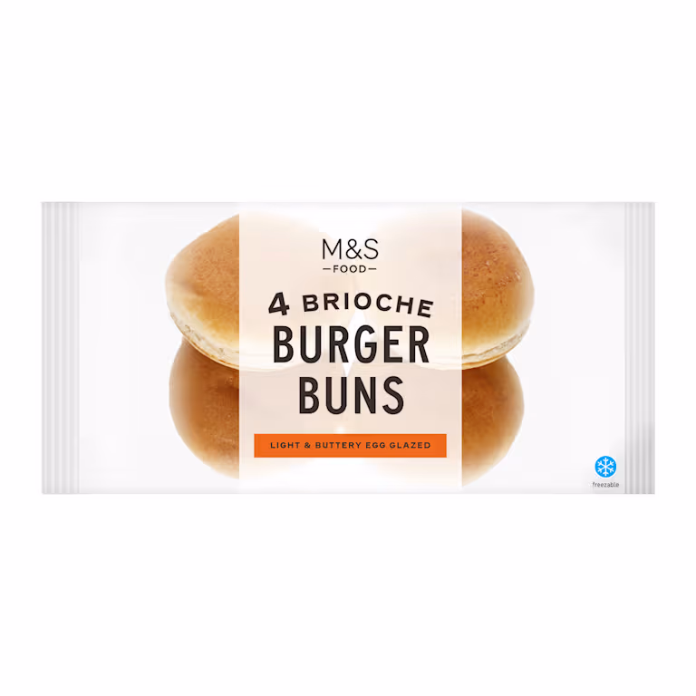 M&S Brioche Burger Buns