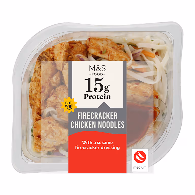 M&S Firecracker Chicken Noodles