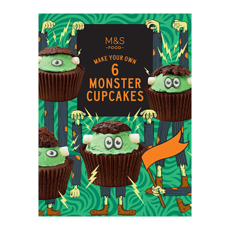 M&S Make Your Own Monster Cupcakes