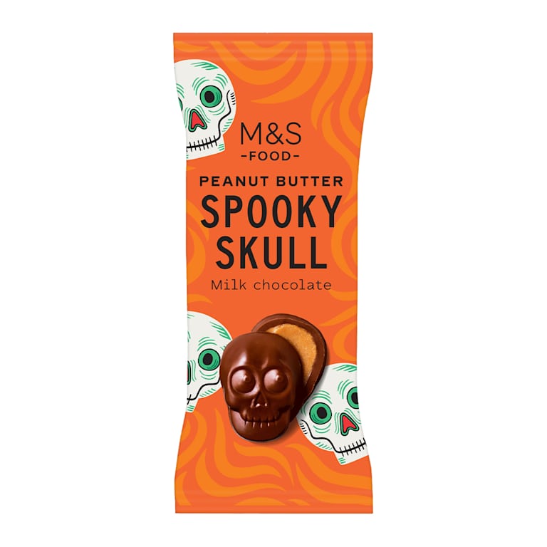 M&S Peanut Butter Spooky Skull