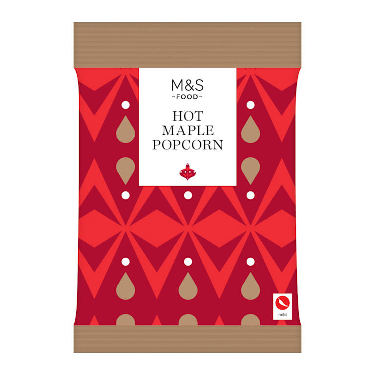 M&S Hot Maple Popcorn