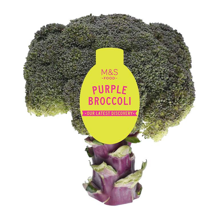 M&S Purple Broccoli