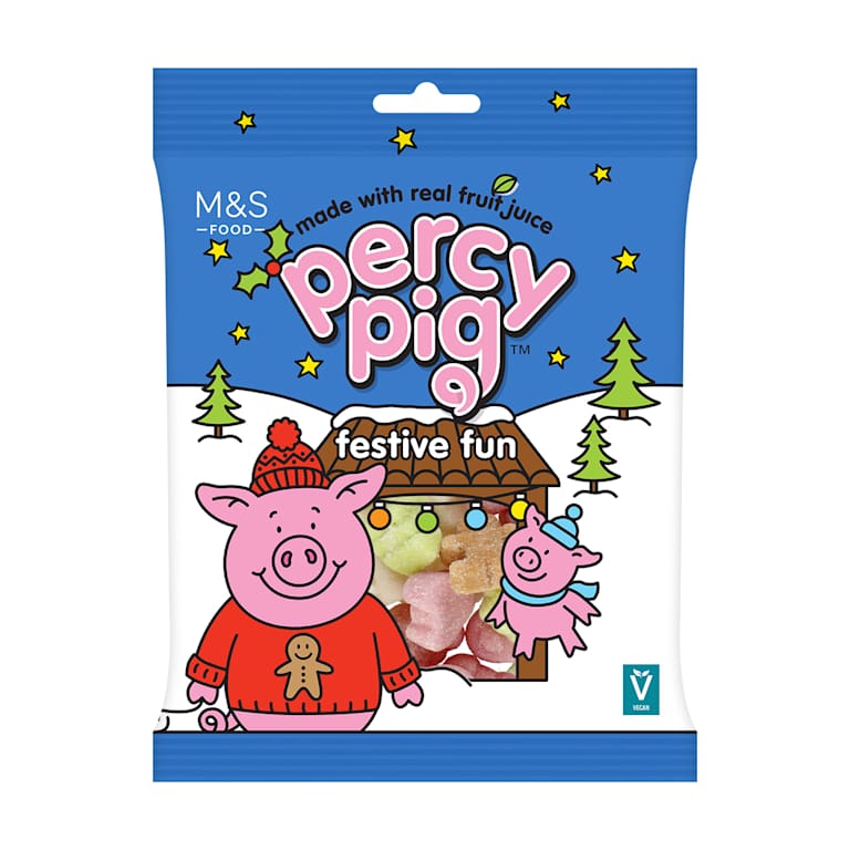 M&S Percy Pig Festive Fun
