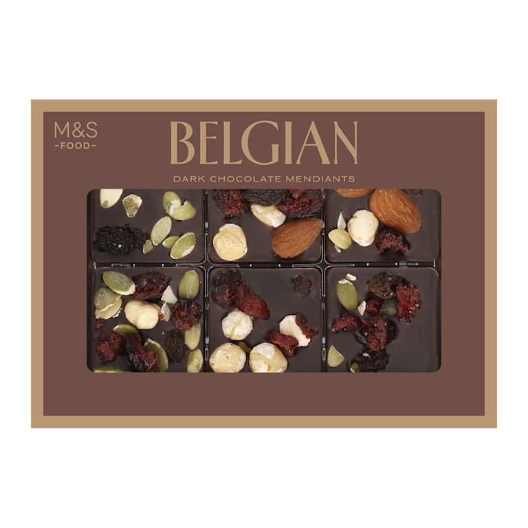 M&S Belgian Dark Chocolate Mendiants