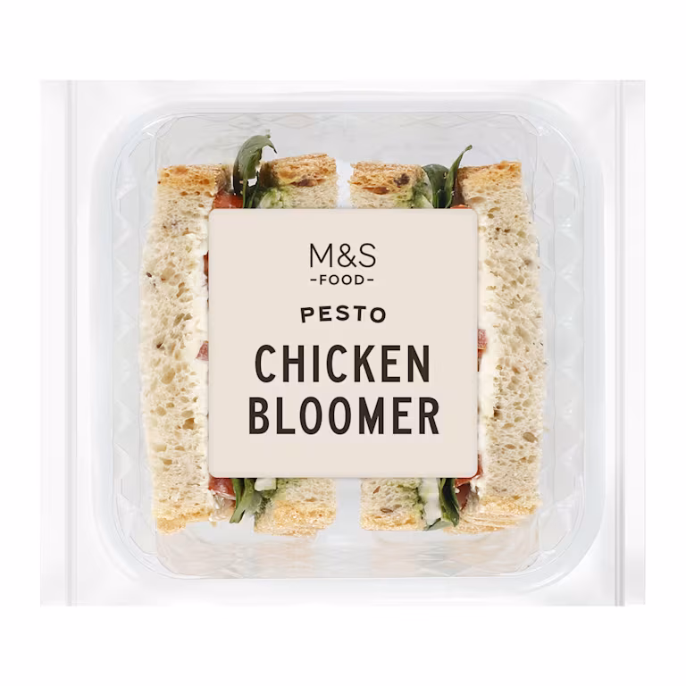 M&S Pesto Chicken Bloomer