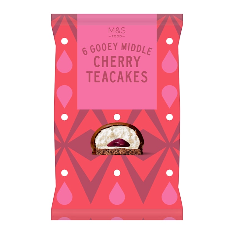 M&S Gooey Middle Cherry Teacakes