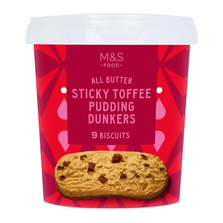 M&S All Butter Sticky Toffee Pudding Dunkers